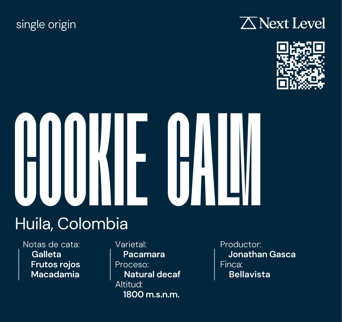 Cookie Calm - Descafeinado